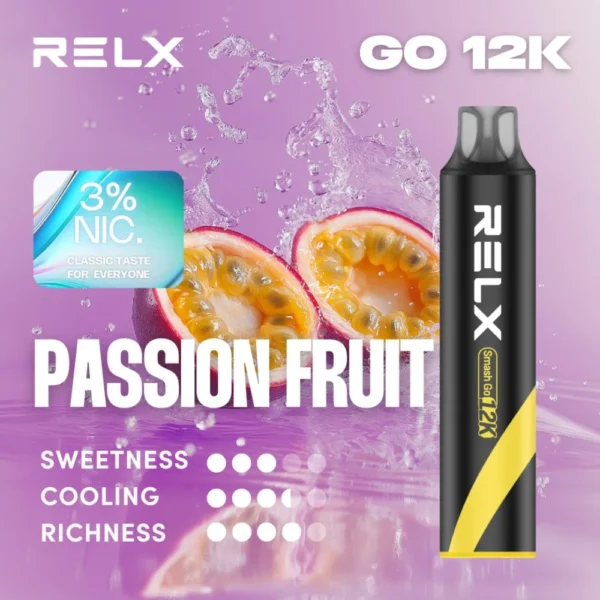 20260105063004622.webp RELX Smash Go 12000口 拋棄式電子煙|15ml 澎湃大容量+獨家防乾燒技術,3%~5% 尼古丁鹽