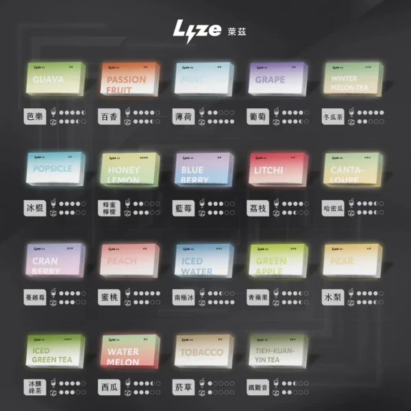 20260130154222_732_419_fed14e20-22fe-4502-8ae8-7253f587625d.webp Lyze 萊茲 10000口 專用煙彈|全新霧化芯+奢華大油量,東京魔盒專用規格