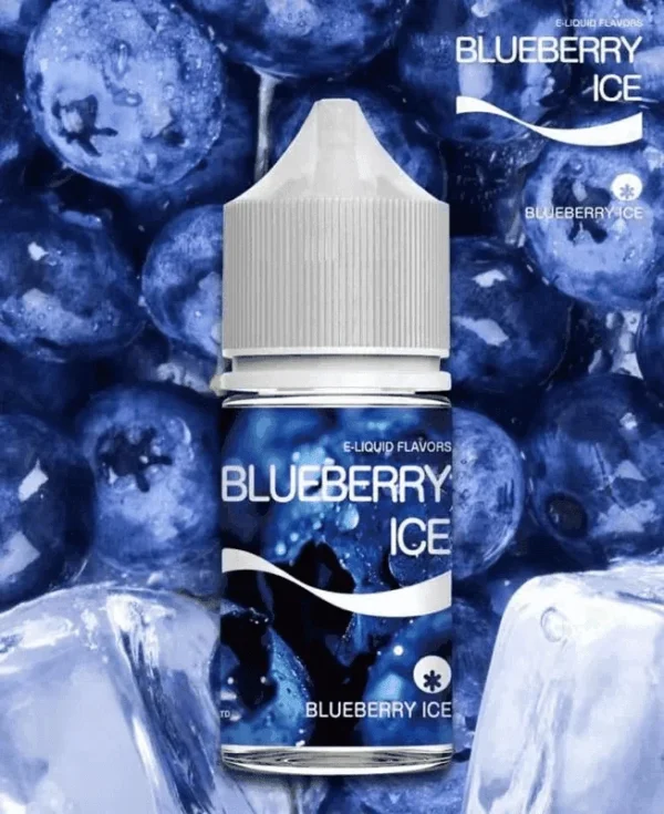Blue Ice 藍冰煙油 30ml｜美國原裝 40mg 尼古丁鹽強效擊喉，極致清涼冰爽系列通用注油小煙主機