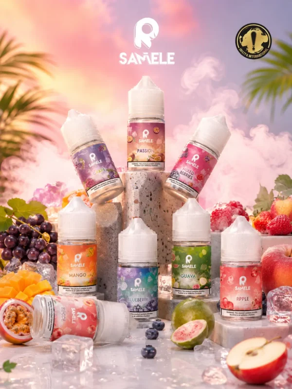 SAMELE 冰釀 煙油 30ml｜爆爽冰鎮入魂＋紮實飽滿擊喉感，純粹冰感水果原汁體驗