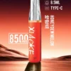 XIAOKE 梟客 8500口拋棄式電子煙｜8.5ml 儲油量，支援 Type-C 充電
