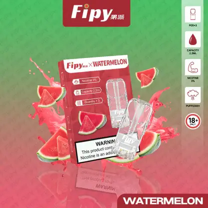 【買三贈主機】Fipy 果派 一代通用煙彈｜2.2ml 大容量＋透明美學油倉，通用一代主機