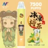INF 無限 鬼滅之刃聯名 7500口 拋棄式電子煙｜鬼滅之刃聯名造型＋10ml 大容量煙油，Mesh 網芯強勁爆發，配置 550mAh 大容量電芯