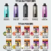 MEHA-TITAN-15000-抛棄式電子煙.webp MEHA 魅嗨 TITAN 泰坦 15000口 專用煙彈|Mesh 網芯鮮活口感+15ml 巨量裝,3% 尼古丁鹽
