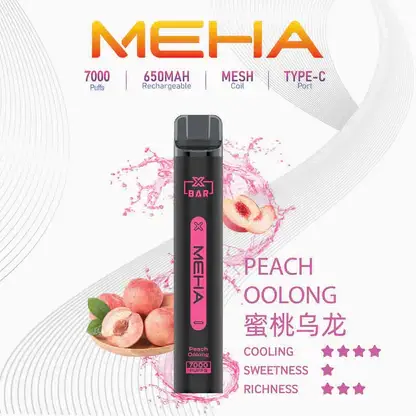 MEHA-XBAR-拋棄式-7000口小黑條-14.webp MEHA XBAR 魅嗨 小黑條 7000口 拋棄式電子煙|Mesh 芯強勁爆發力+極強冰感體驗,3% 尼古丁鹽黃金配方搭配 650mAh 可充電長效續航