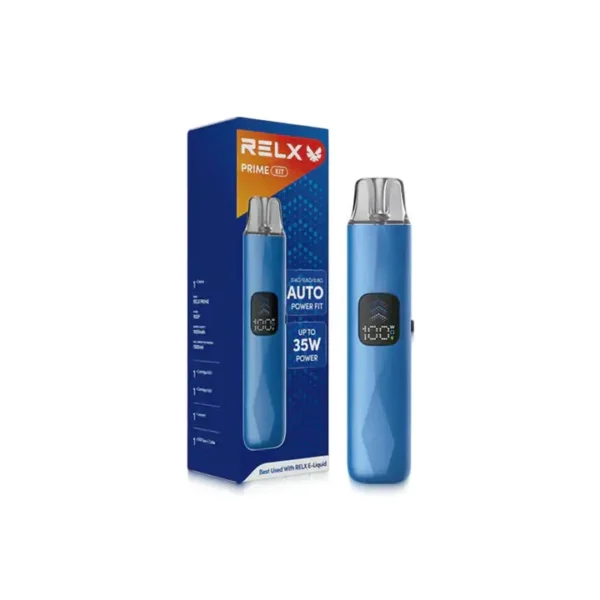 RELX-Prime.webp RELX 悅刻 Prime Kit 注油小煙主機|35W 暴力輸出+1000mAh 超強續航,通用小煙煙油
