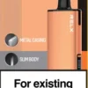 RELX悅刻x-box-16000口拋棄式電子煙-橙色主機.webp RELX 悅刻 X-BOX 16000口專用換彈拋棄式電子煙|12W-16W雙段功率調節