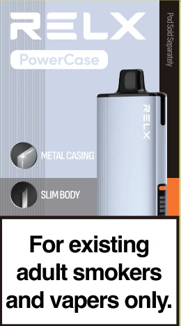 RELX悅刻x-box-16000口拋棄式電子煙-藍銀主機.webp RELX 悅刻 X-BOX 16000口專用換彈拋棄式電子煙|12W-16W雙段功率調節