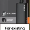 RELX悅刻x-box-16000口拋棄式電子煙-黑色主機.webp RELX 悅刻 X-BOX 16000口專用換彈拋棄式電子煙|12W-16W雙段功率調節