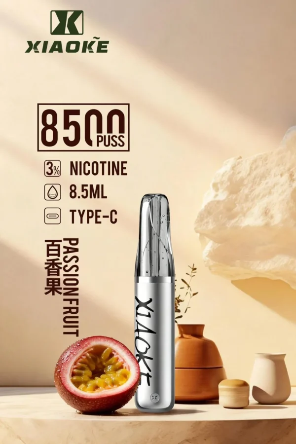 XIAOKE 梟客 8500口拋棄式電子煙｜8.5ml 儲油量，支援 Type-C 充電