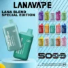 LANA 5000口 拋棄式電子煙｜13ml 大油艙＋Mesh 網芯還原真實風味