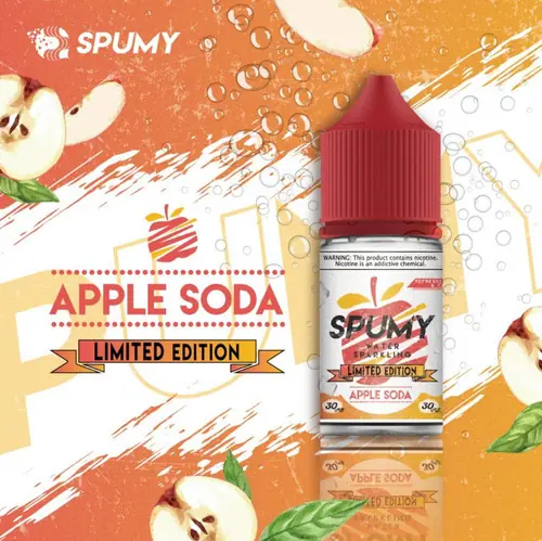 file.webp SPUMY 蘇打 煙油 30ml|爆爽氣泡口感+30mg 尼古丁鹽,通用各類注油小煙