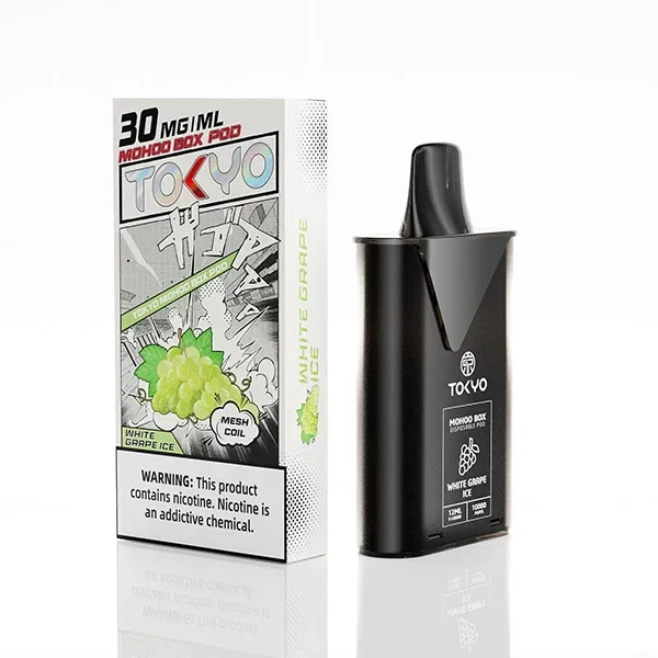 image-370.webp 【買三盒煙彈加150贈主機】TOKYO MOHOO BOX 東京魔盒 10000口專用煙彈|12ml 巨量裝,30mg/ml 尼古丁鹽感