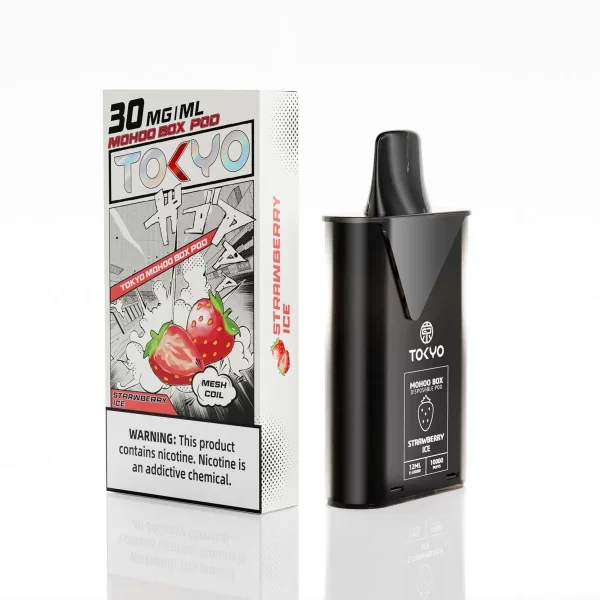 image-374.webp 【買三盒煙彈加150贈主機】TOKYO MOHOO BOX 東京魔盒 10000口專用煙彈|12ml 巨量裝,30mg/ml 尼古丁鹽感