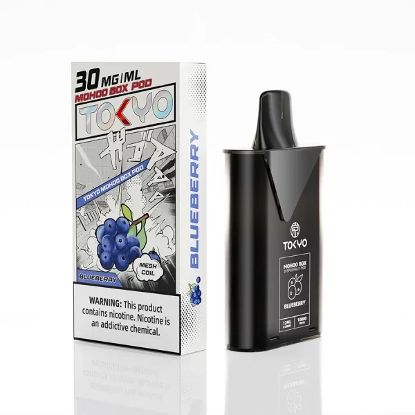 image-375.webp 【買三盒煙彈加150贈主機】TOKYO MOHOO BOX 東京魔盒 10000口專用煙彈|12ml 巨量裝,30mg/ml 尼古丁鹽感