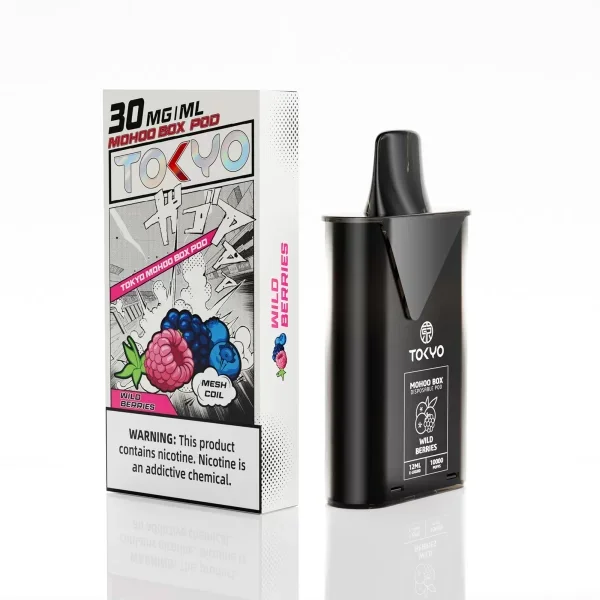image-377.webp 【買三盒煙彈加150贈主機】TOKYO MOHOO BOX 東京魔盒 10000口專用煙彈|12ml 巨量裝,30mg/ml 尼古丁鹽感