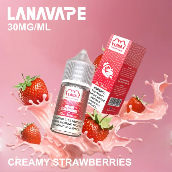 image-457.webp LANA 拉娜 煙油 30ml|30mg 尼古丁鹽+層次分明回韻清甜,通用注油小煙主機