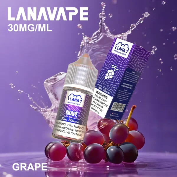image-459.webp LANA 拉娜 煙油 30ml|30mg 尼古丁鹽+層次分明回韻清甜,通用注油小煙主機