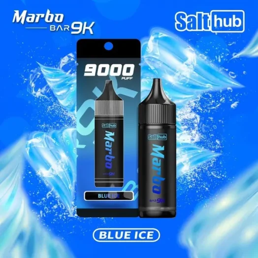 marbo-9k-blue-ice-524x524-1.webp Marbo Bar 泰國熱銷 9000口拋棄式電子煙|14ml 大容量+可調氣流設計