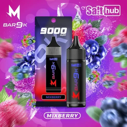 marbo-9k-mixberry-524x524-1.webp Marbo Bar 泰國熱銷 9000口拋棄式電子煙|14ml 大容量+可調氣流設計