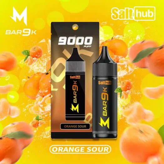 marbo-9k-orange-sour-524x524-1.webp Marbo Bar 泰國熱銷 9000口拋棄式電子煙|14ml 大容量+可調氣流設計