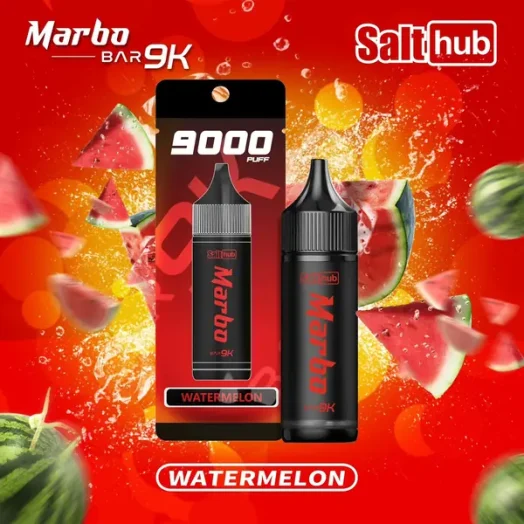 marbo-9k-watermelon-524x524-1.webp Marbo Bar 泰國熱銷 9000口拋棄式電子煙|14ml 大容量+可調氣流設計