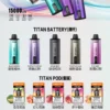 MEHA 魅嗨 TITAN 泰坦 15000口 專用換彈式主機｜600mAh 強效續航＋3% 尼古丁鹽完美擊喉，適配 TITAN 15ml 巨量煙彈