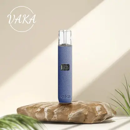 vaka皮革主機一代通用-2.webp VAKA 義大利真皮 一代通用主機|智能 LED 顯示螢幕+8W-10W 雙檔功率調節,380mAh 快充穩定輸出適配一代煙彈