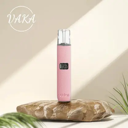 vaka皮革主機一代通用-3.webp VAKA 義大利真皮 一代通用主機|智能 LED 顯示螢幕+8W-10W 雙檔功率調節,380mAh 快充穩定輸出適配一代煙彈