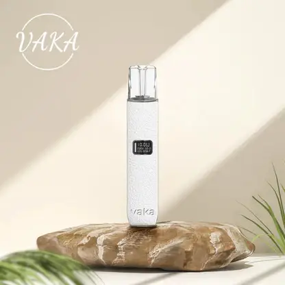 vaka皮革主機一代通用-4.webp VAKA 義大利真皮 一代通用主機|智能 LED 顯示螢幕+8W-10W 雙檔功率調節,380mAh 快充穩定輸出適配一代煙彈