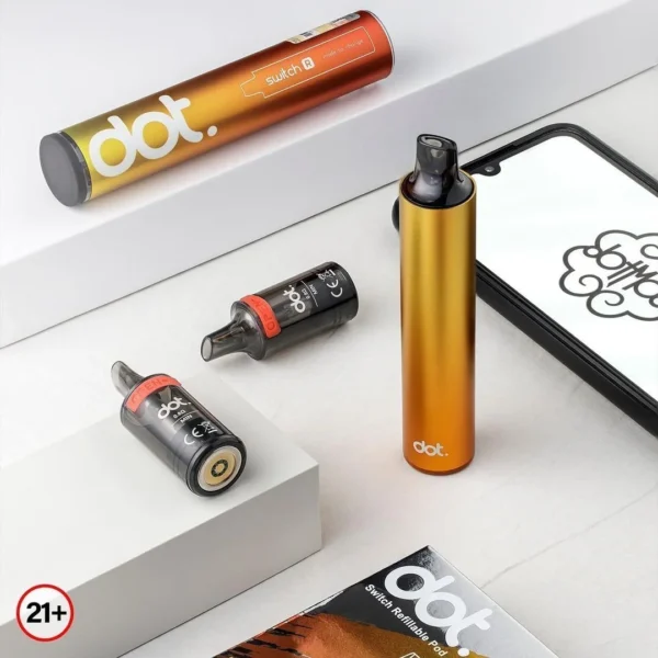 【買3贈送主機】DOT switch 佩特里 專用煙彈｜Mesh 霧化芯極致口感＋防漏大容量設計，兩顆裝專用佩特里主機