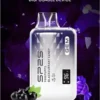 SP2S 思博瑞 GEM 9000口 拋棄式電子煙｜智能顯示螢幕＋600mAh 大電量快充，透明水晶質感