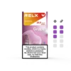 多汁葡萄.webp 【買三盒加購350贈主機 買十贈二】RELX 悅刻 六代通用煙彈|1.9ml 升級陶瓷網狀芯+3%-5% 尼古丁鹽,四/五/六代主機通用